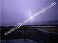 The lightning strike that inspired art